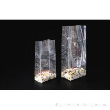 OPP Clear Plastic Square Bottom Bag For Candy And Cookies
